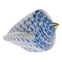 Herend   Animals   Aquatic - Herend Cone Shell Blue