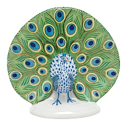 Herend   Animals   Birds - Herend Peacock Multicolor