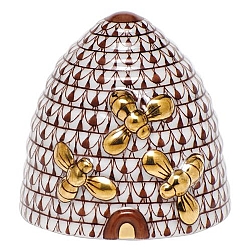 Herend   Animals   Little Animals - Herend Beehive Chocolate