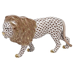 Herend   Animals   Wildlife - Herend Standing Lion Chocolate