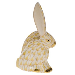 Herend   Animals   Rabbits - Herend Rabbit Miniature Butterscotch