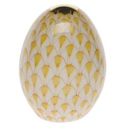 Herend   Animals   Farm - Herend Miniature Egg Butterscotch