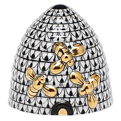 Herend   Animals   Little Animals - Herend Beehive Black