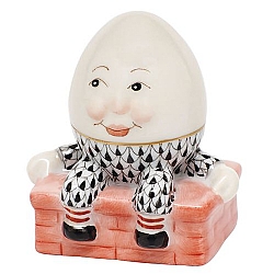 Herend   Home Decor   Accessories - Herend Humpty Dumpty Black