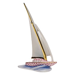 Herend   Home Decor   Accessories - Herend Sailboat Raspberry