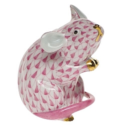 Herend   Animals   Little Animals - Herend Mouse Raspberry