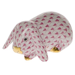 Herend   Animals   Rabbits - Herend Lop Ear Bunny Raspberry