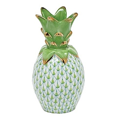 Herend   Home Decor   Accessories - Herend Small Pineapple Key lime