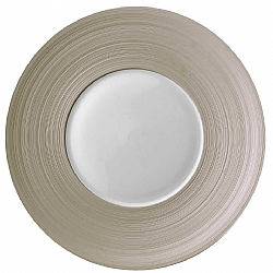 JL Coquet   Tabletop   Dinnerware - JL Coquet Hemisphere Beige Green Charger