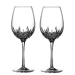 Waterford   Dining   Barware - Waterford Lismore Essence Goblet/Red Wine, Pair