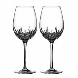 Waterford   Dining   Barware - Waterford Lismore Essence White Wine, Pair