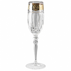 Versace   TableTop   Drinkware - Versace Gala Prestige Medusa Clear Champagne