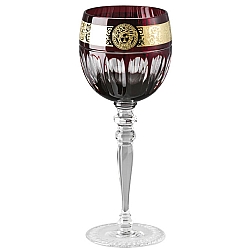 Versace   TableTop   Drinkware - Versace Gala Prestige Medusa Red White Wine