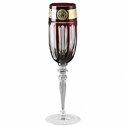 Versace   TableTop   Drinkware - Versace Gala Prestige Medusa Red Champagne