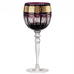 Versace   TableTop   Drinkware - Versace Gala Prestige Purple Medusa Red Wine