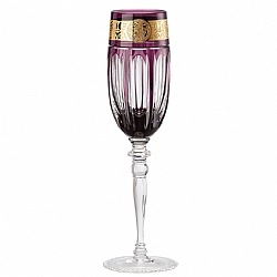 Versace   TableTop   Drinkware - Versace Gala Prestige Purple Medusa Champagne