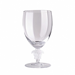 Versace   TableTop   Drinkware - Versace Medusa Lumiere No 2 Short Stem Clear  Water