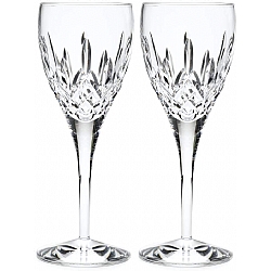 Waterford   Tabletop   Drinkware - Waterford Lismore Nouvea Goblet set of 2