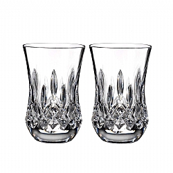 Waterford   Tabletop   Barware - WATERFORD LISMORE CONNOISSEUR SIPPING TUMBLER FLARED SET OF 2