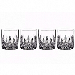 Waterford   Tabletop   Barware - WATERFORD LISMORE CONNOISSEUR STRAIGHT SIDED TUMBLER SET OF 4