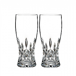 Waterford   Tabletop   Barware - WATERFORD LISMORE CONNOISSEUR PINT GLASS SET 2