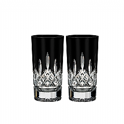 Waterford   Tabletop   Drinkware - Waterford Crystal Lismore Black Hiball pair