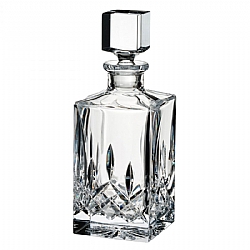 Waterford   Tabletop   Drinkware - Waterford Crystal Lismore Square Crystal Decanter