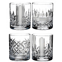 Waterford   Tabletop   Drinkware - WATERFORD LISMORE REVOLUTION TUMBLER SET OF 4