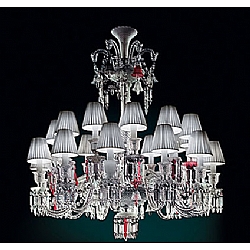 Baccarat   Lighting   Chandeliers - Baccarat Zenith Unfocused Chandelier 24 Light Short