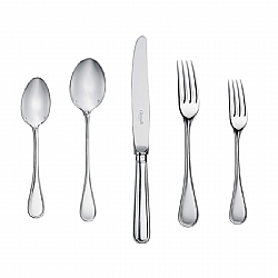 Christofle   Tabletop   Flatware - Christofle Stainless Albi Acier 5pc Place Setting