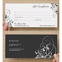 Gift Certificate   Accessories - Fine Brand Sales Gift Certificate 600