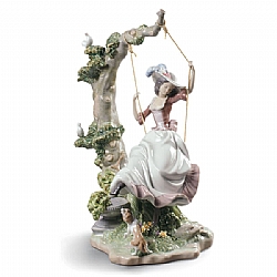 Lladro   Home Decor   Figurines - Lladro Swinging 9163