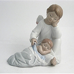 Lladro   Home Decor   Figurines - Lladro My Guardian Angel 6961