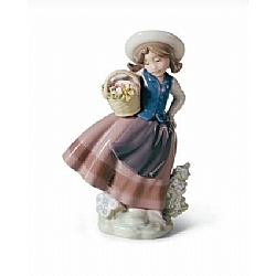 Lladro   Home Decor   Figurines - Lladro Sweet Scent 5221