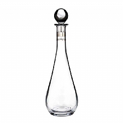 Waterford   Tabletop   Drinkware - Waterford Crystal Elegance Tall Decanter With Round Stopper