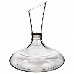 Waterford   Tabletop   Drinkware - Waterford Crystal Elegance Carafe With Platinum Band