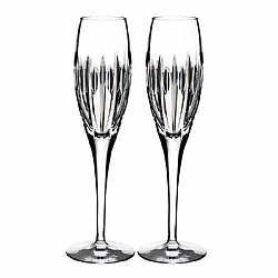 Waterford   Tabletop   Drinkware - Waterford Crystal Mara Flute Pair