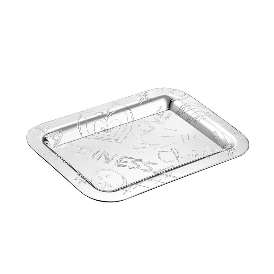 Christofle Graffiti Tray