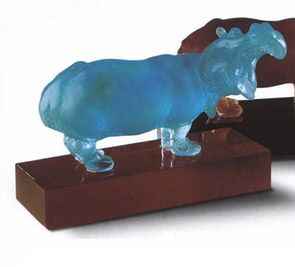 Daum Hippopotamus Turquoise