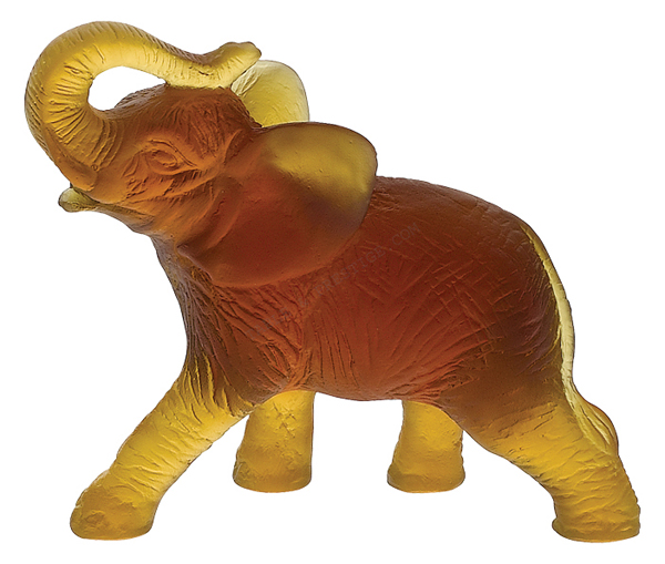 Daum Amber Elephant