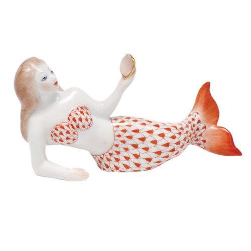 Herend Mermaid Rust