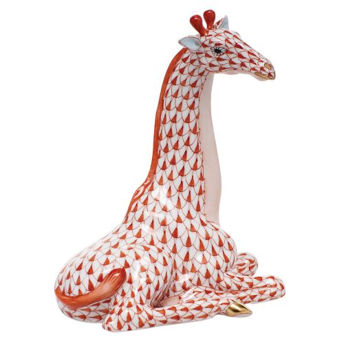 Herend Giraffe Rust