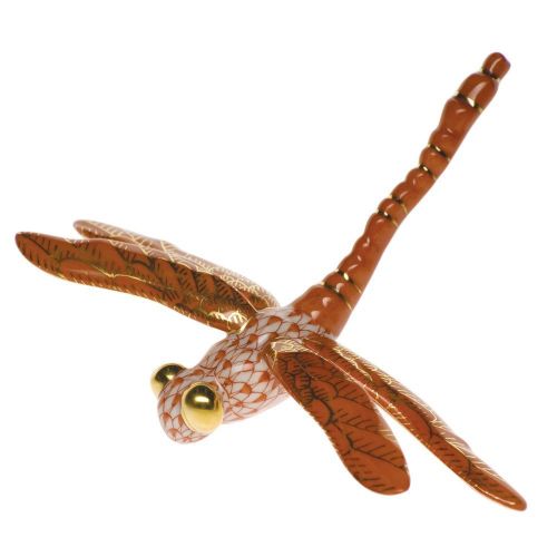 Herend Dragonfly Rust