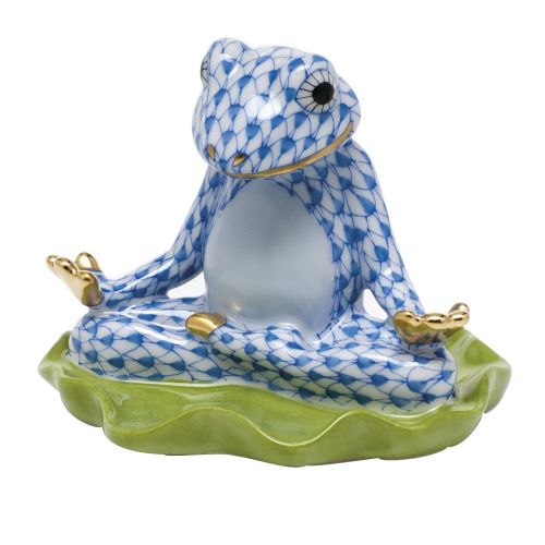 Herend Yoga Frog