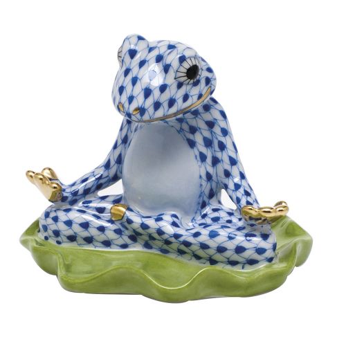 Herend Yoga Frog