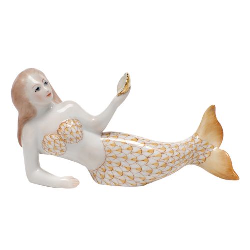 Herend Mermaid Butterscotch