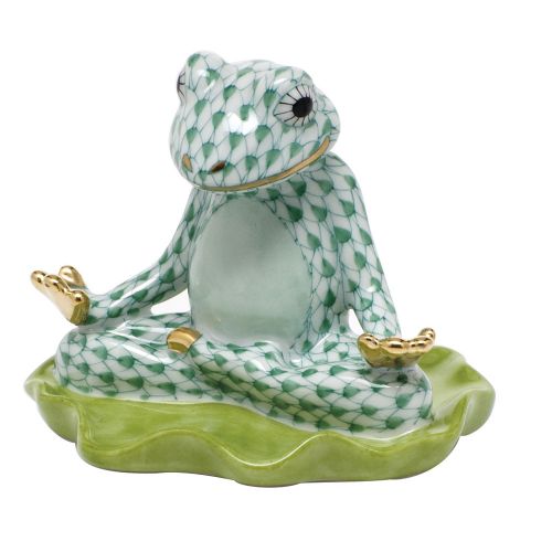 Herend Yoga Frog