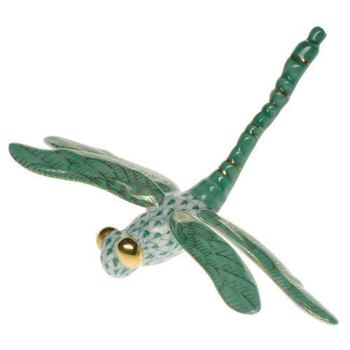 Herend Dragonfly Green