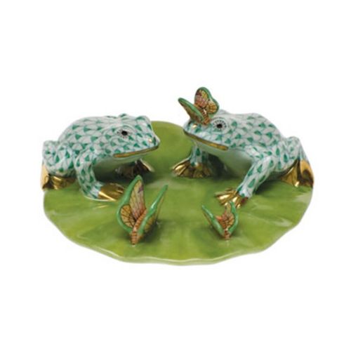 Herend Frogs On