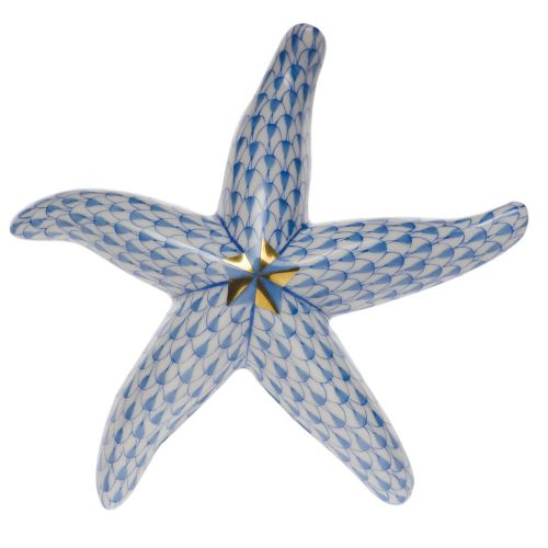 Herend Starfish Blue